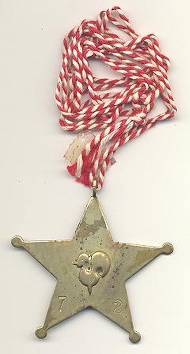1972 Onderscheiding