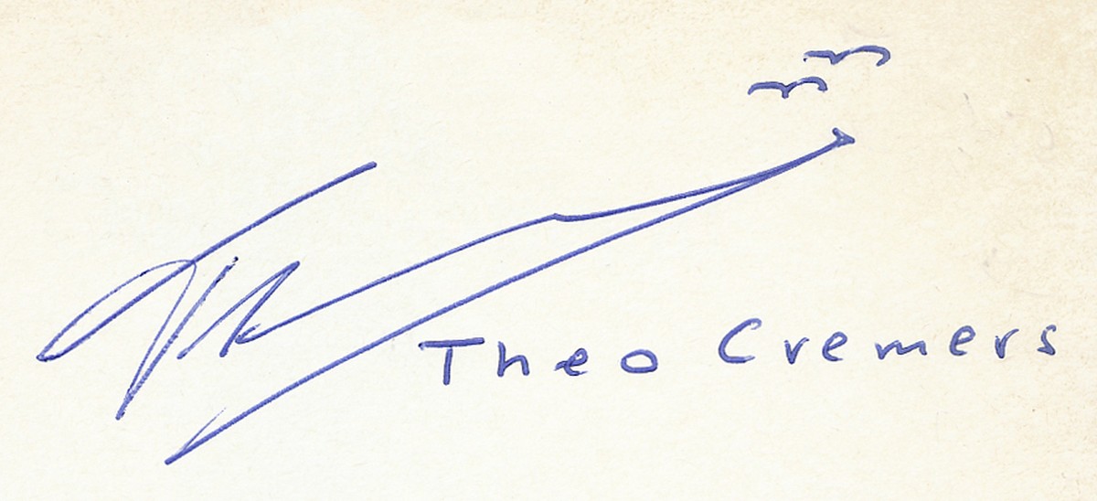 Theo Cremers   handtekening