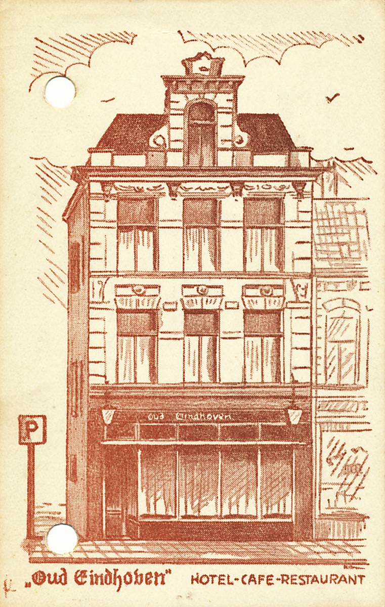 Oud Eindhoven kaartje voorkant