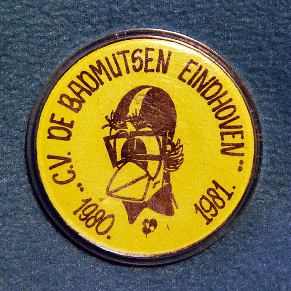 1980 1981 Logo C.V. De Badmutsen