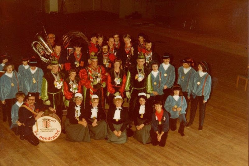 1982 Debrejatius groepsfoto