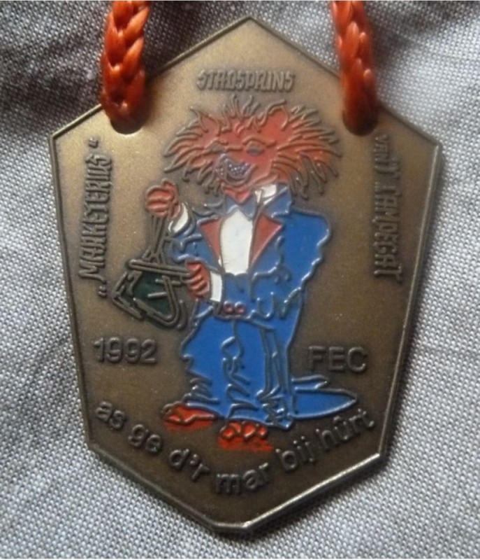 1992 Prins Marketerius medaille