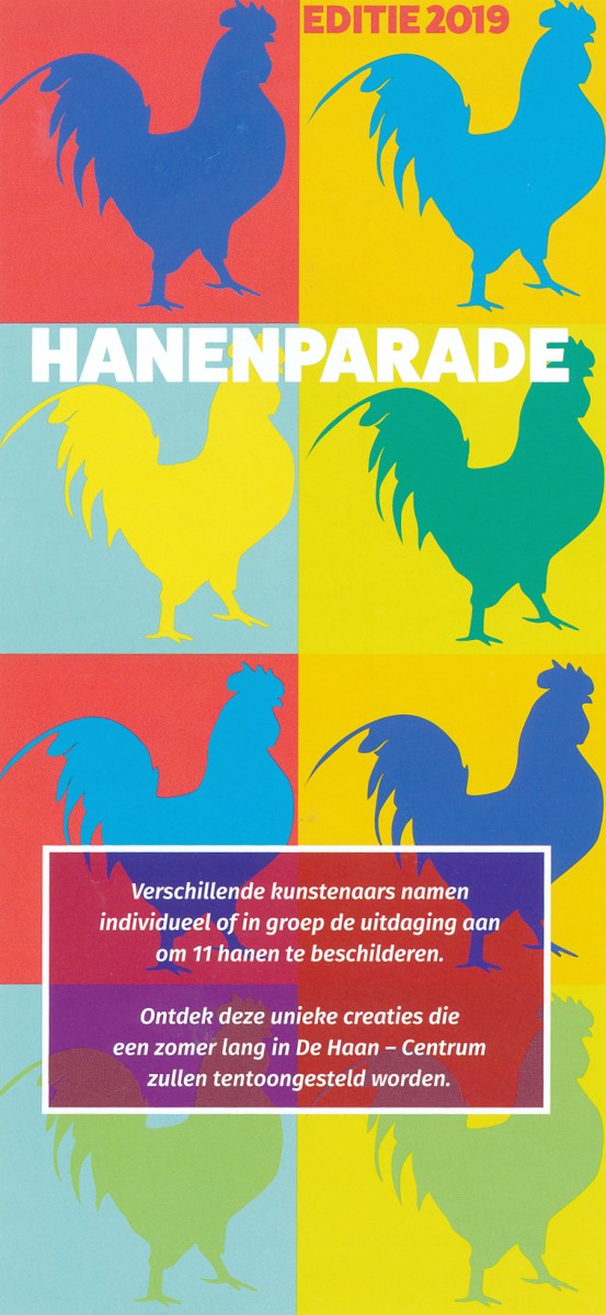 2019 Hanenparade   folder voorkant