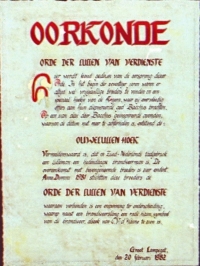 1982-02-20 Orde der Lullen van Verdienste